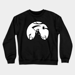 Grim Reaper in The Graveyard Crewneck Sweatshirt